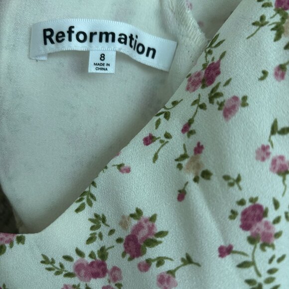 Reformation Ladonna Dress 8 NWT - Picture 5 of 7